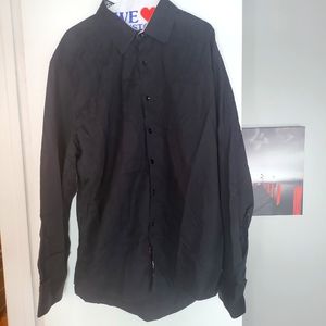 Robert Graham Dress shirt! Black Excellent Condition. 3xl